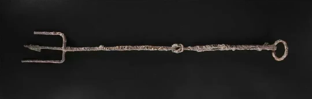 铁叉 西汉南越国时期 1983年南越文王墓出土 南越王博物院藏