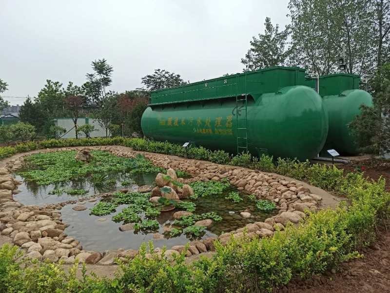 秦岭保护区草堂营村污水处理站