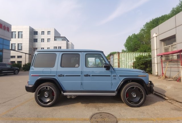 西安奔驰amgg36瓷器蓝美版230万