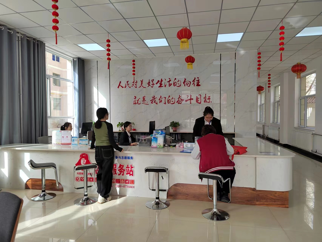桂林路街道昌文里社区便民服务站窗口
