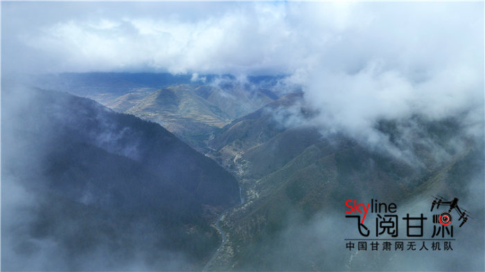 兴隆山雨后风光