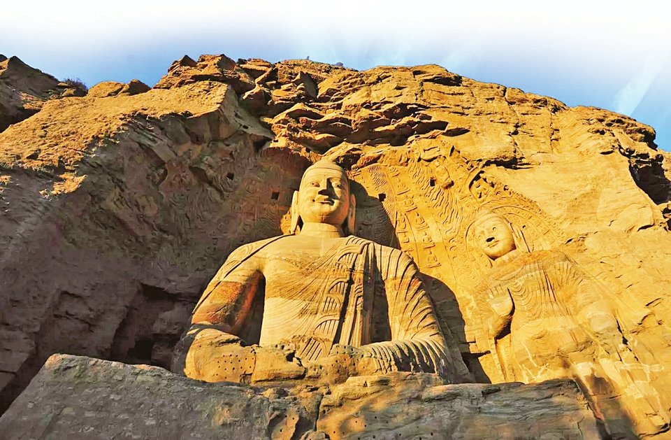 世界文化遗产大同云冈石窟