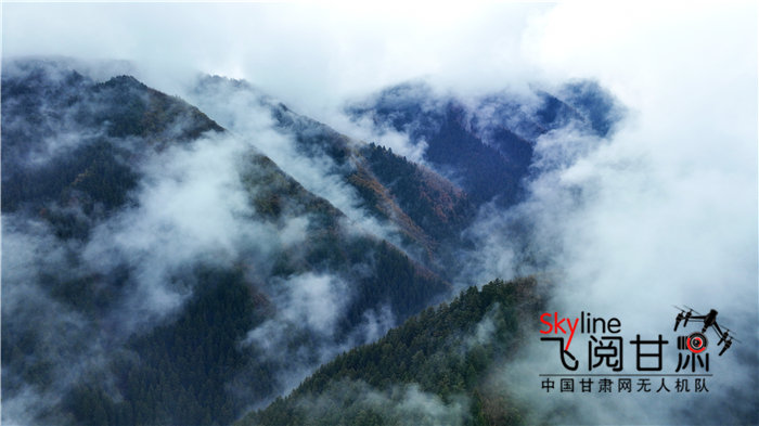 兴隆山如雾似幻