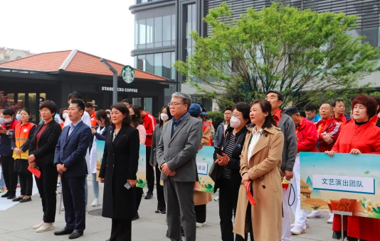 发现劳动之美，弘扬文明新风——金家岭街道举办庆祝“五一”国际劳动节志愿服务活动暨惠民文艺演出