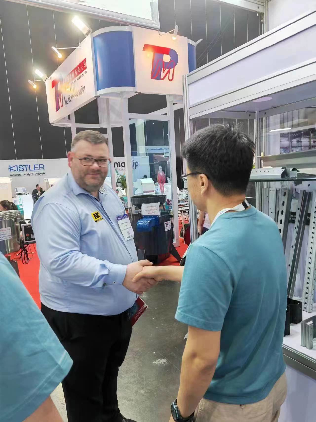 山东庆丰自动化装备公司亮相泰国曼谷国际工业展览会