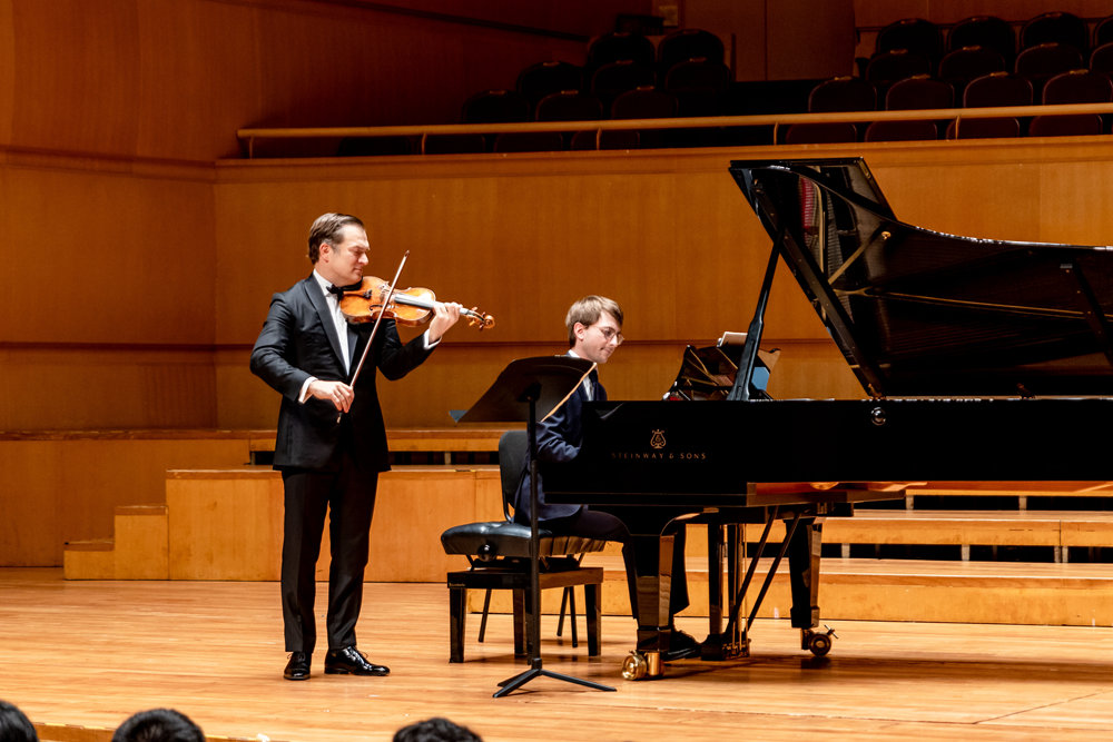 国际音乐会重回武汉 四次返场法国小提琴家点赞武汉观众