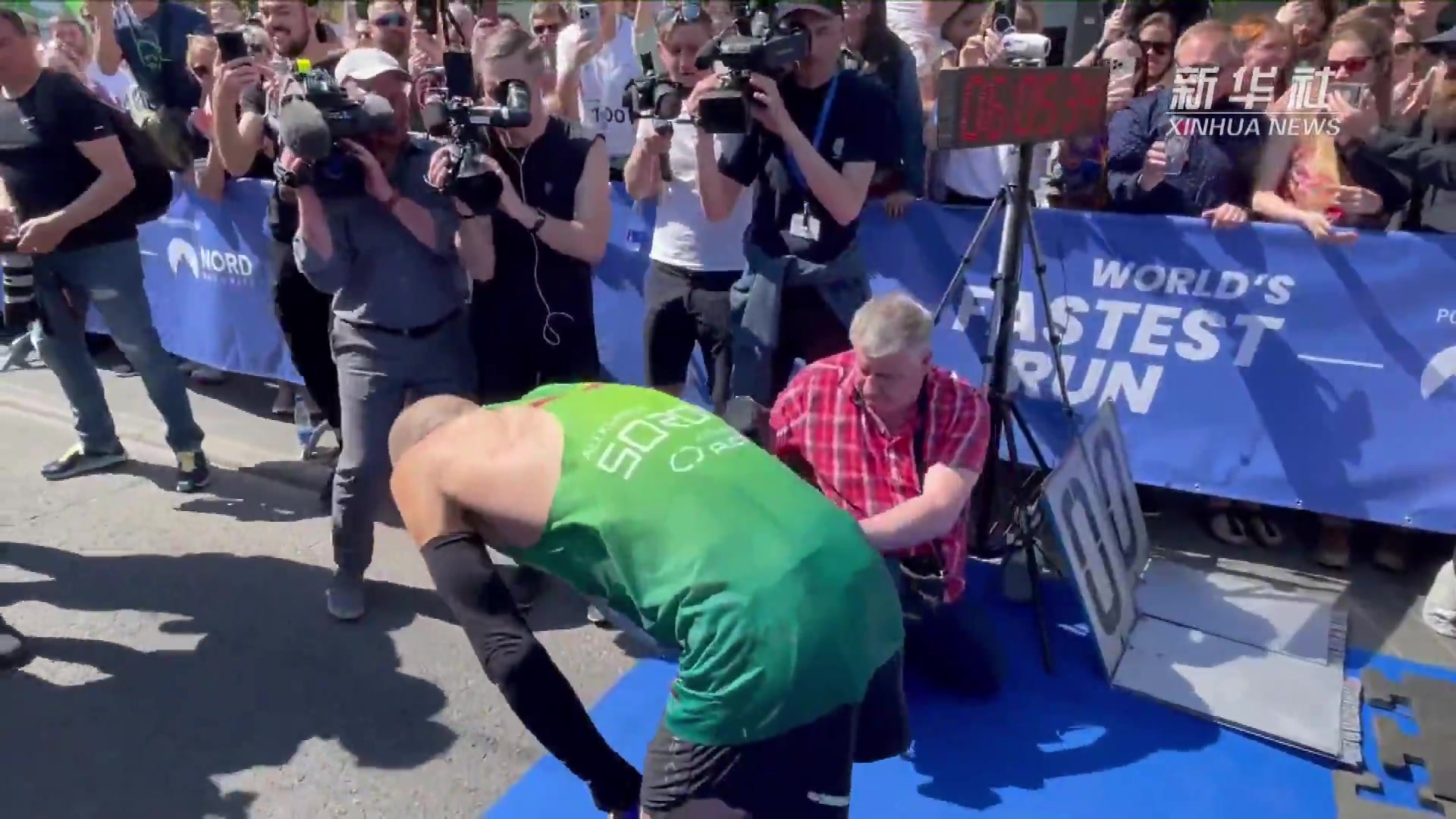 亚历山大·索罗金再次打破100公里超级马拉松世界纪录