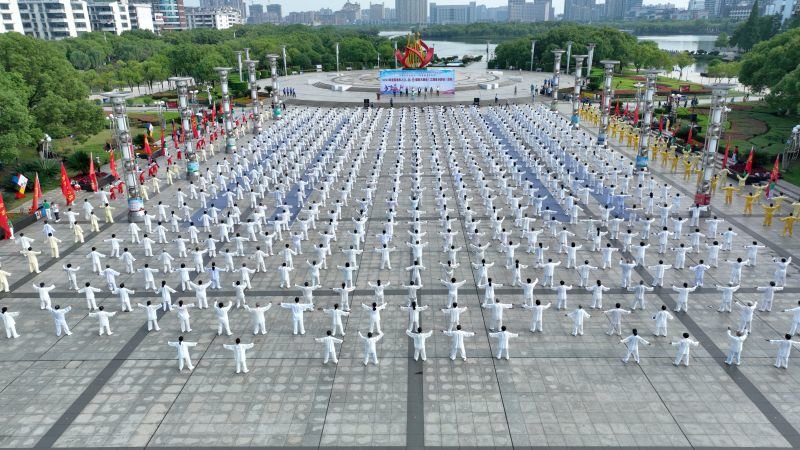 南昌县举行2023年全国老年人太极拳健身大联动（江西省分会场）活动