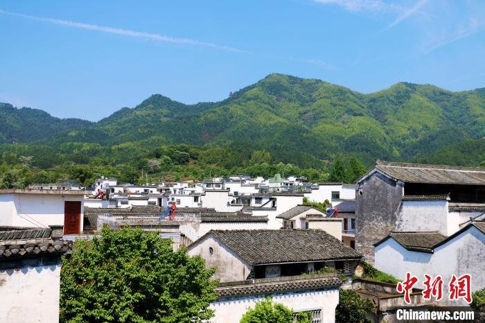 千年古村落呈坎村风景如画。　张强 摄