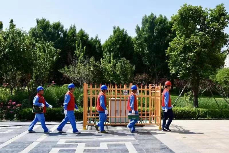 国网饶阳县供电公司为第六届京津冀蔬菜产业发展大会暨招商对接活动保驾护航