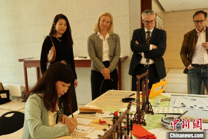 图为活动现场。　中国驻慕尼黑总领馆供图。