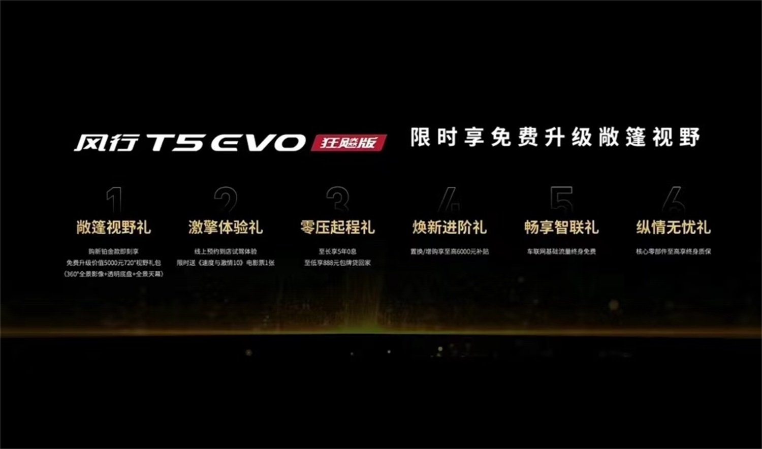 东风风行T5 EVO狂飚版上市，售价9.99-13.99万元