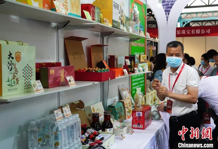 博览会现场。　潘旭临 摄