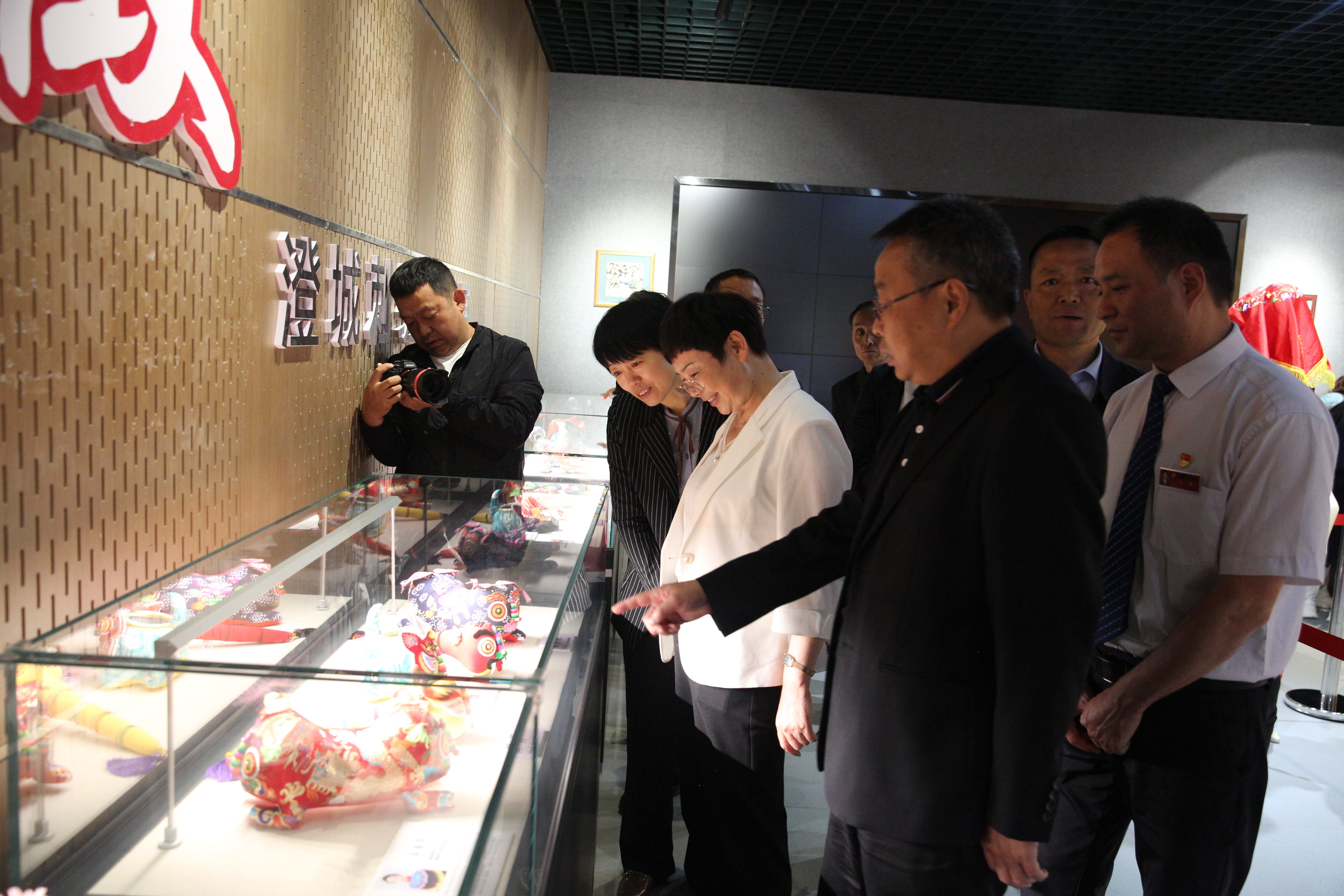 “绣美古徵”澄城刺绣精品展开展