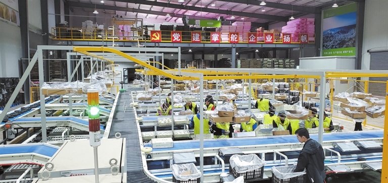 隰县梨果数智化分选、加工基地