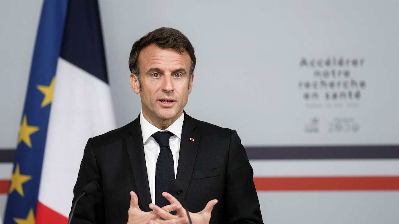 马克龙访蒙古国 冀强化双边经济外交关系