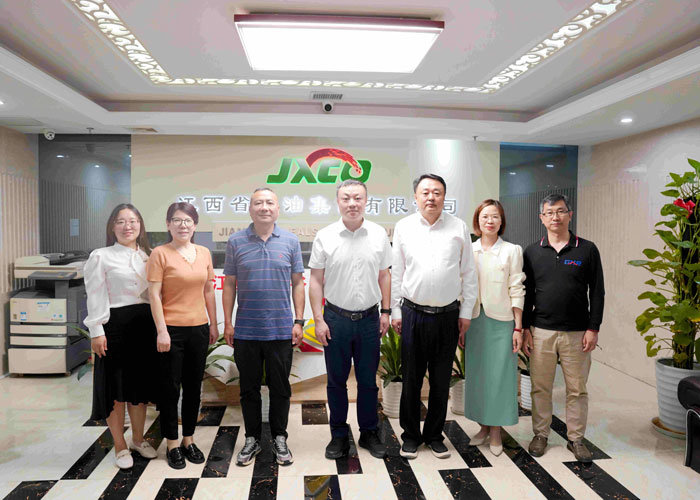 江西工贸职院纪委书记何锐赴江西省粮食行业协会、江粮集团调研学习