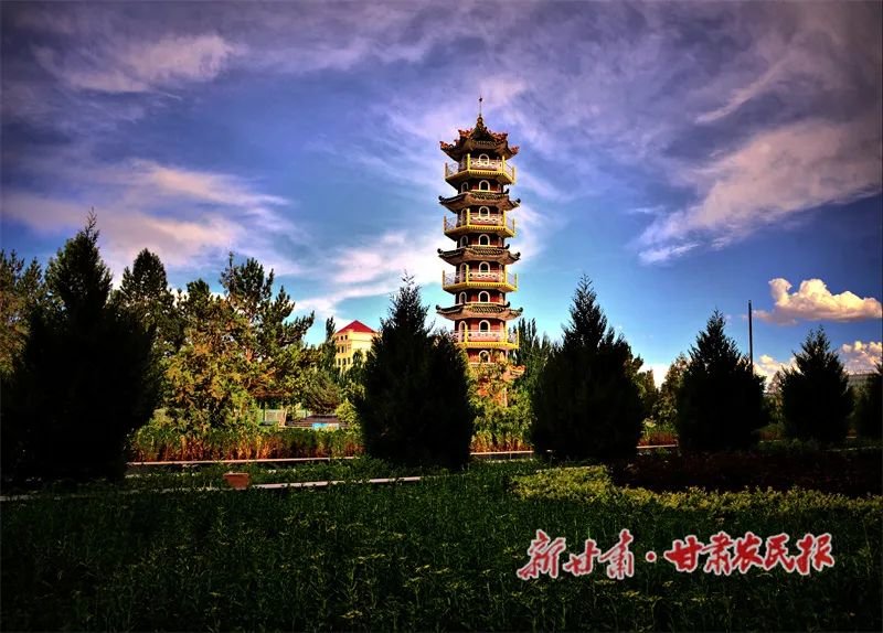 西路军最后一战纪念塔