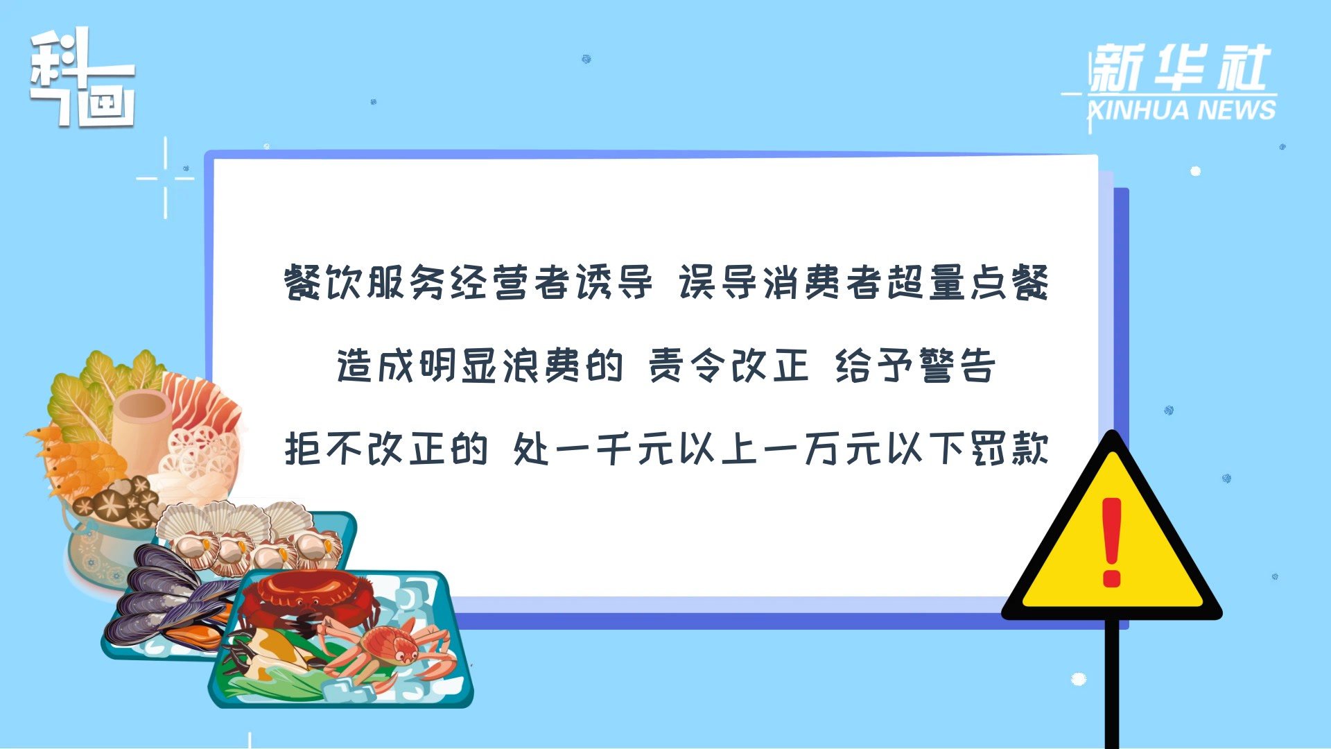 科画｜点餐浪费？暴食“吃播”？要罚