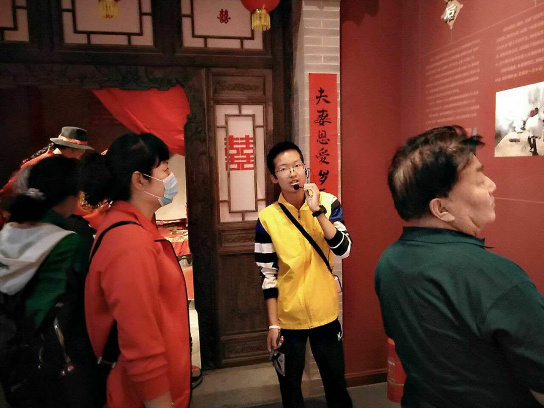 “博物馆里我当家”之中学生志愿者
