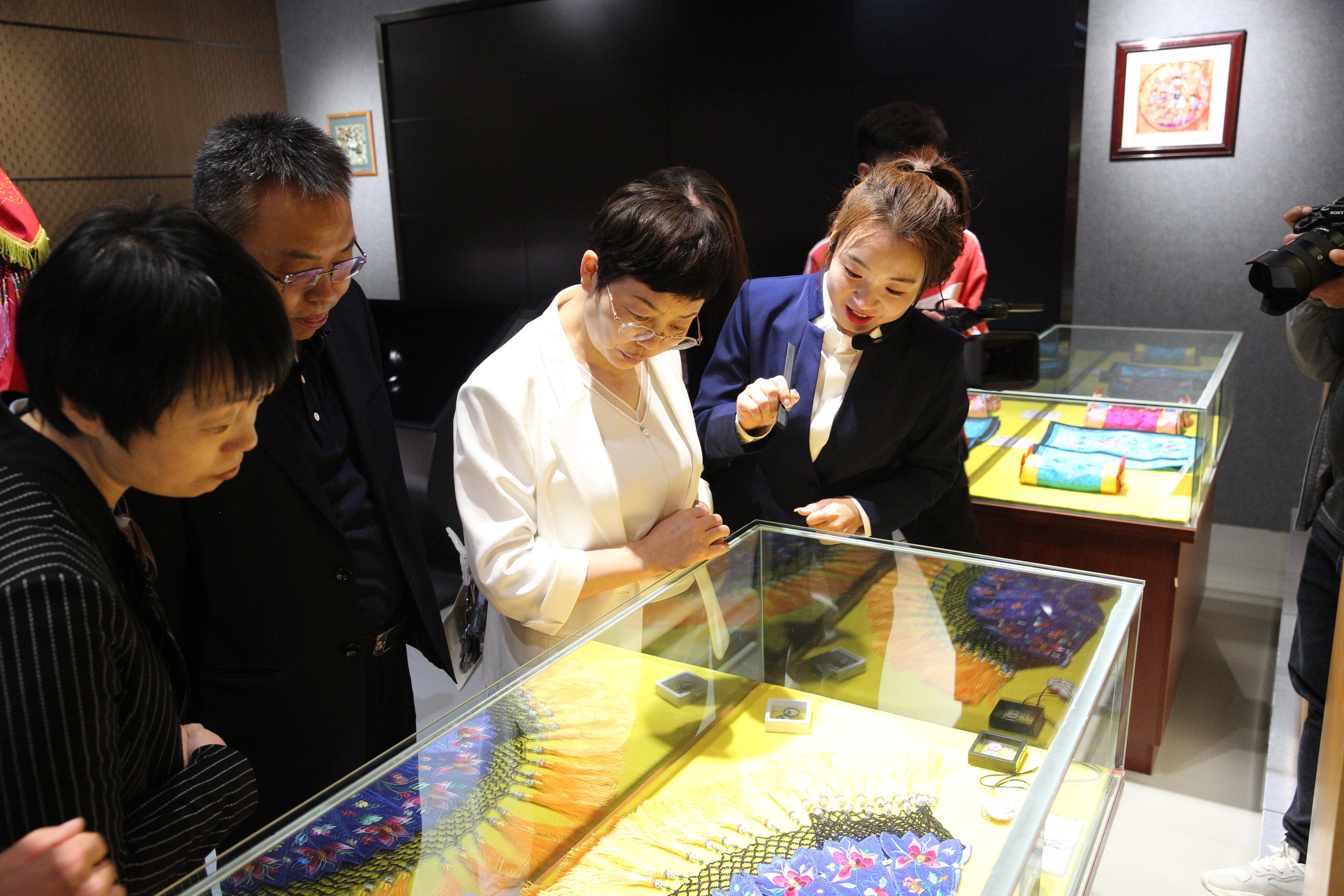 “绣美古徵”澄城刺绣精品展开展