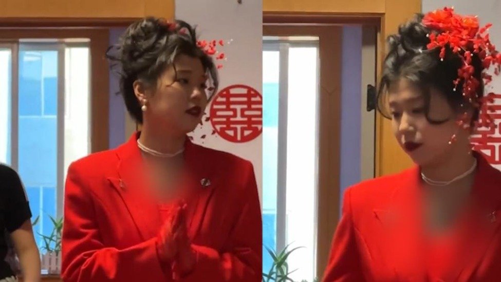 女儿穿妈妈26年前的婚服出嫁，化妆师：新娘说这是爱的传承