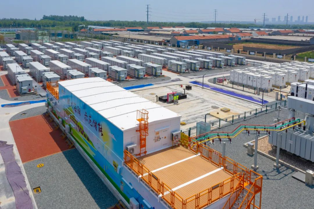 山东首批新型储能示范项目——海阳储能电站（张维康 摄）