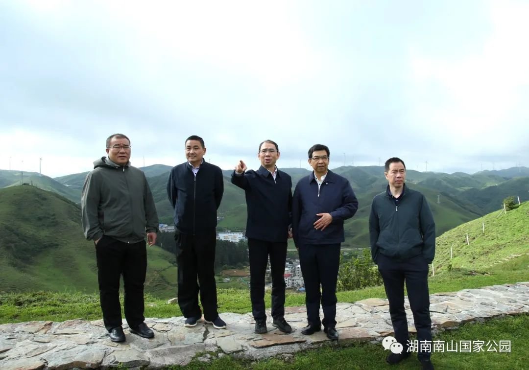 国家林草局生态修复司一级巡视员陈建武考察调研南山国家公园创建区凤凰网湖南_凤凰网
