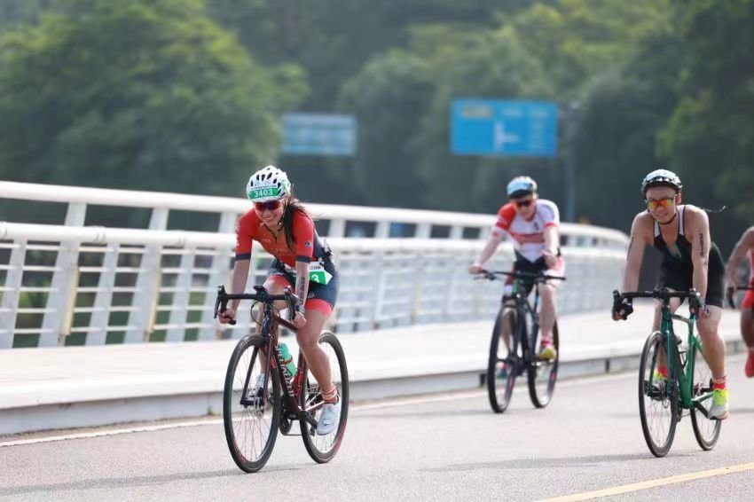 2023广东万里碧道东莞同沙铁人三项赛圆满举办