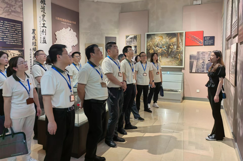 江西省委党校第9期省直处干班赴方志敏烈士纪念园开展现场教学