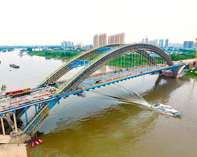 
武汉长丰桥今年年底具备通车条件
