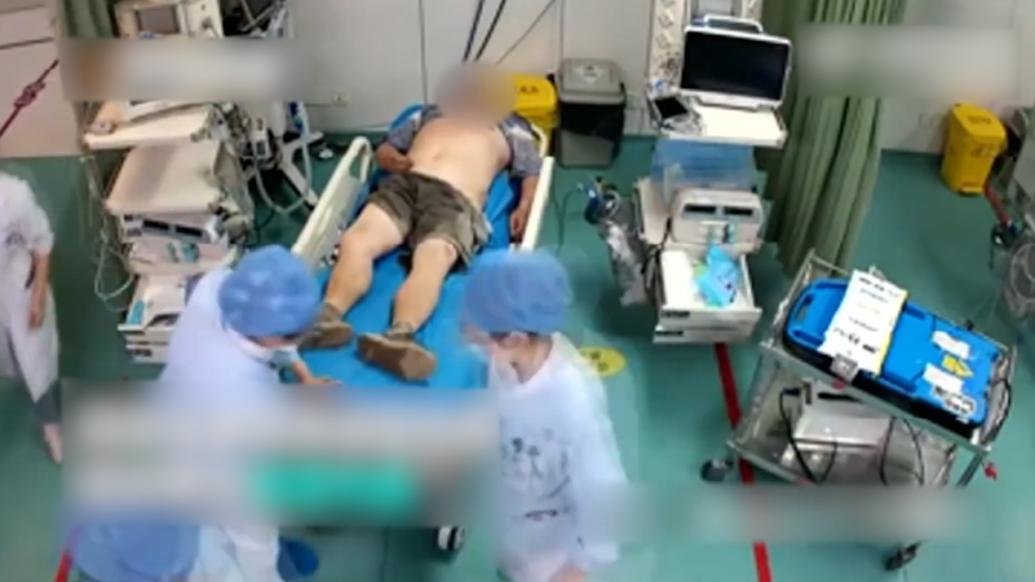 体温达41度，男子烈日下工作3小时重度中暑昏迷