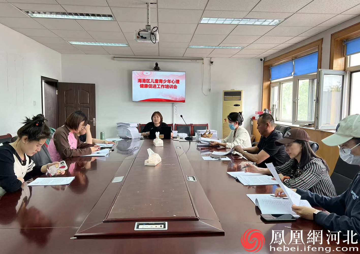 秦皇岛海港区卫健局举办全区青少年心理健康促进工作培训会