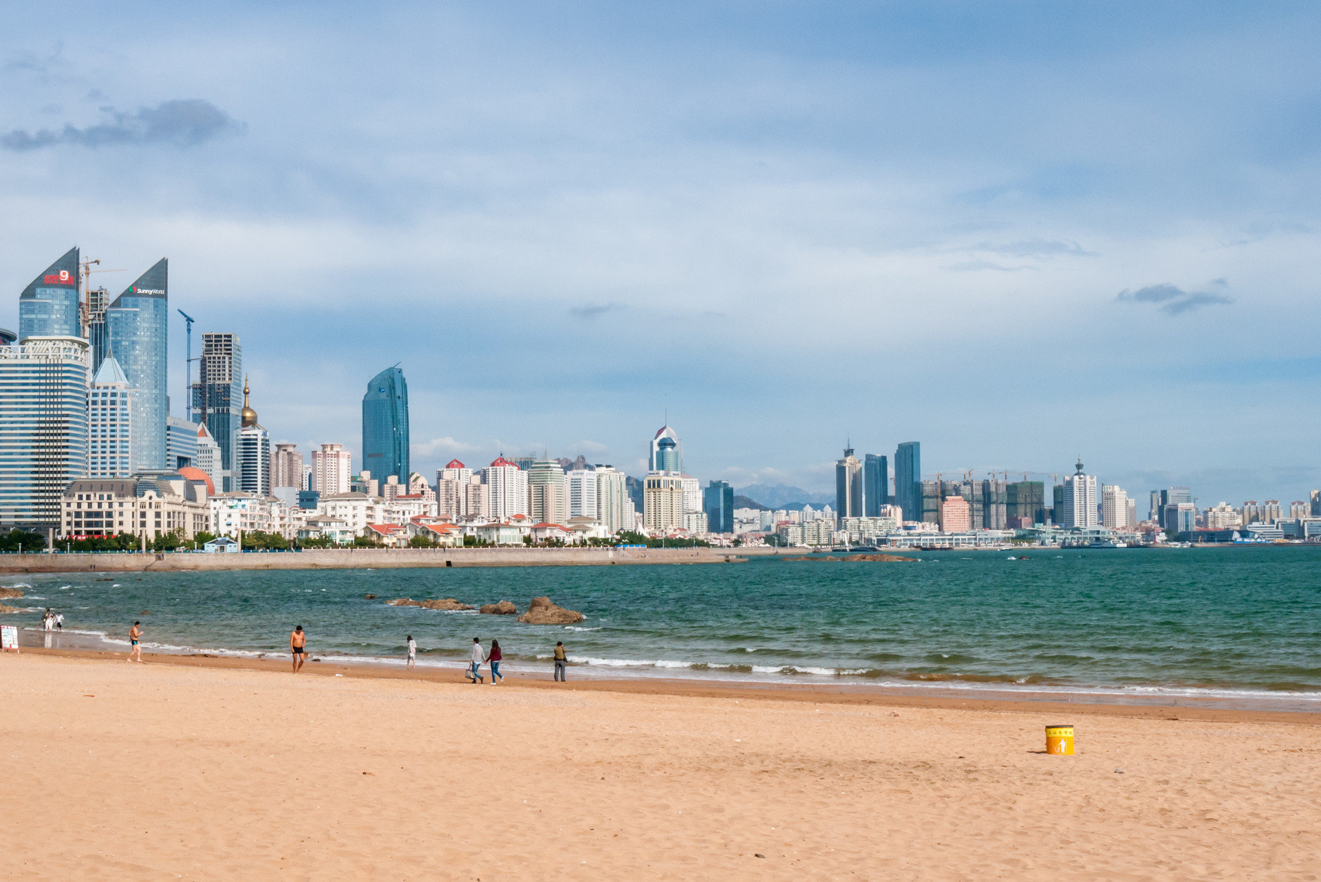 进行合理区域规划建设 青岛流清湾沙滩拟设立海水浴场