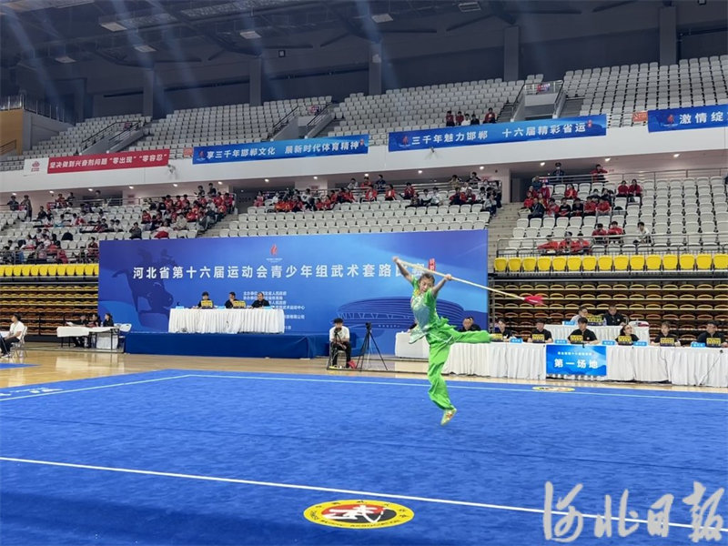 河北省第十六届运动会青少年组武术套路比赛开赛2.jpg