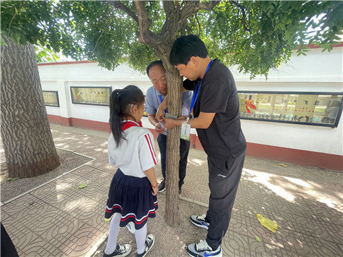保定市植物园举办自然科普进校园系列活动