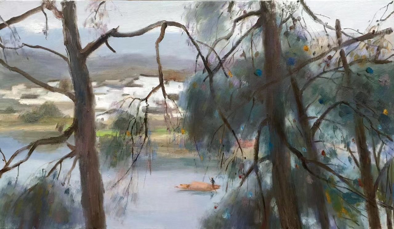 来自生命和艺术的四季交响 ——观崔雄先生的风景油画“四季系列”有感