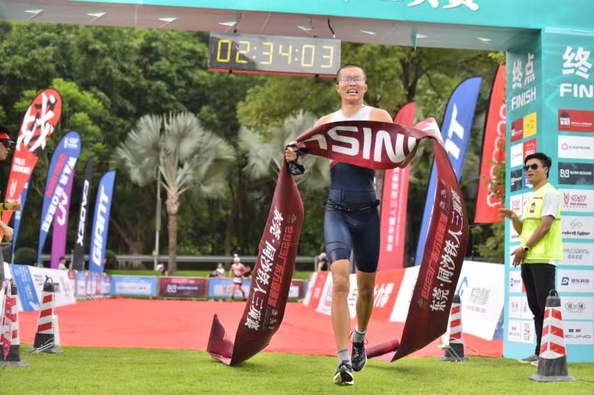 2023广东万里碧道东莞同沙铁人三项赛圆满举办