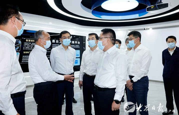 林武调研新一代信息技术产业发展凤凰网山东_凤凰网
