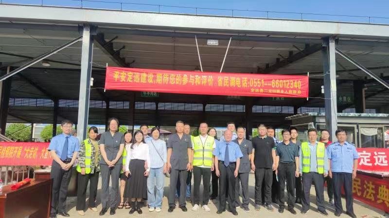 安徽定远县二龙回族乡扎实开展“双提升”省民调宣传活动