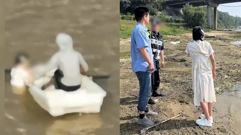 南阳一女子跳河，00后男孩营救不幸溺亡，钓友划船将女子安全救回凤凰网视频凤凰网 7256