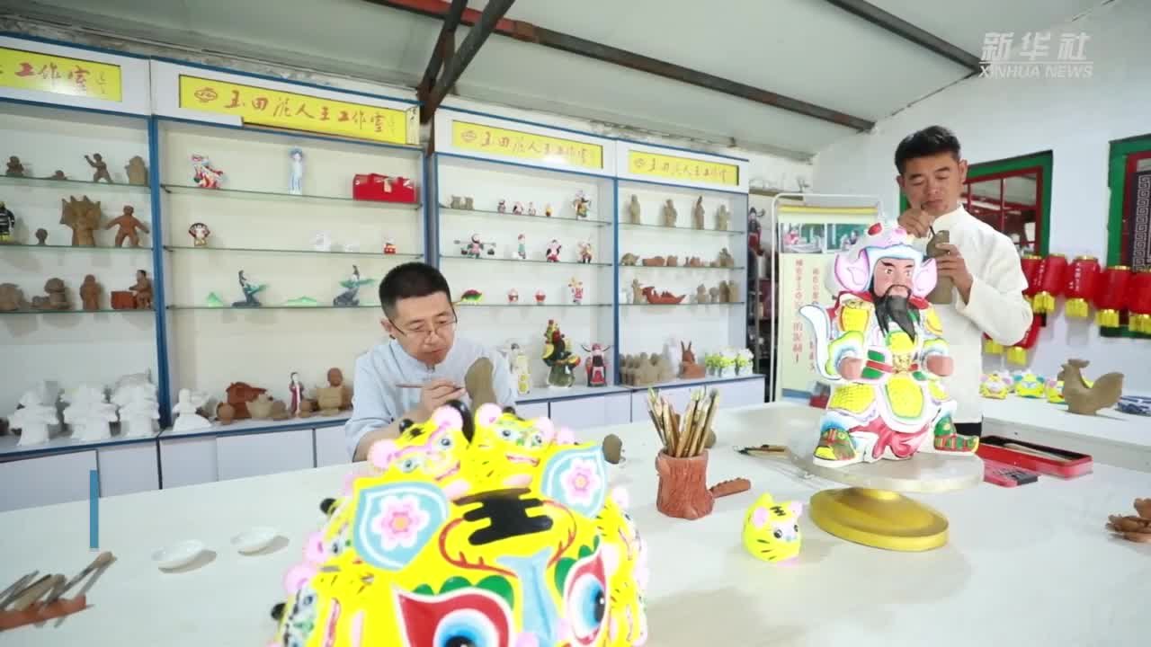 河北玉田：泥塑老手艺 焕发新生机