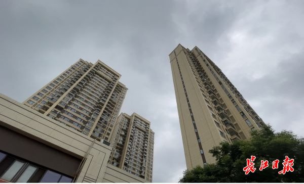 中海光谷锦城小区。 记者杨荣峰 摄