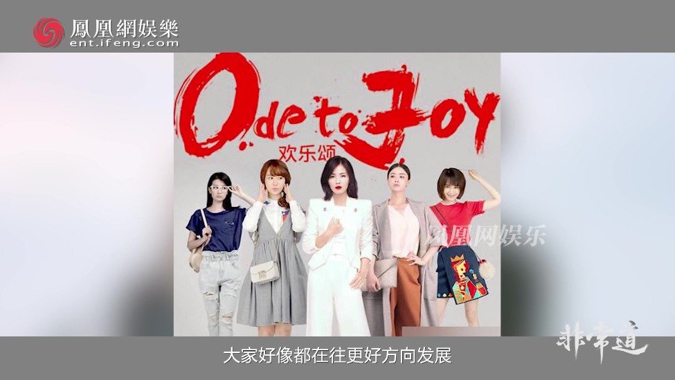 王子文称《欢乐颂》“五美”很难再聚，同框要看缘分