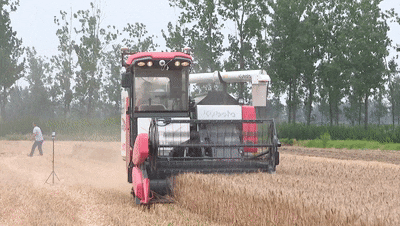 沛县田间用上“黑科技” 农机无人驾驶自动作业