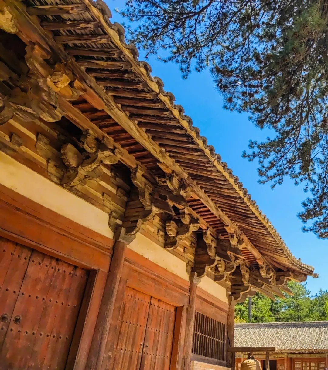 ▲佛光寺的斗拱