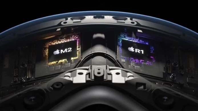 解析苹果Vision Pro芯片：M2负责运算R1做定位传输 缺点是发热、耗电又贵_凤凰网
