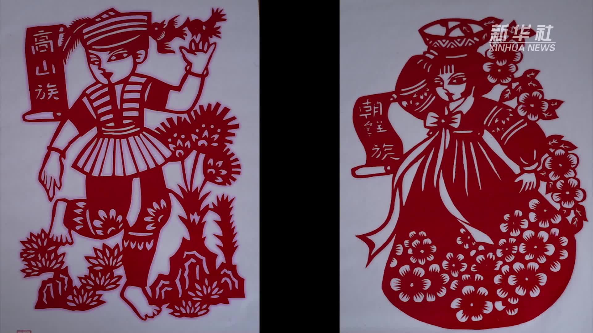 “剪纸奶奶”让孩子爱上非遗剪纸