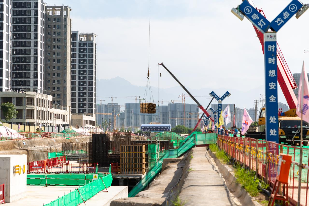 三连冠!陕建西安高新区综合管廊建设项目再获施工单位综合评比第一
