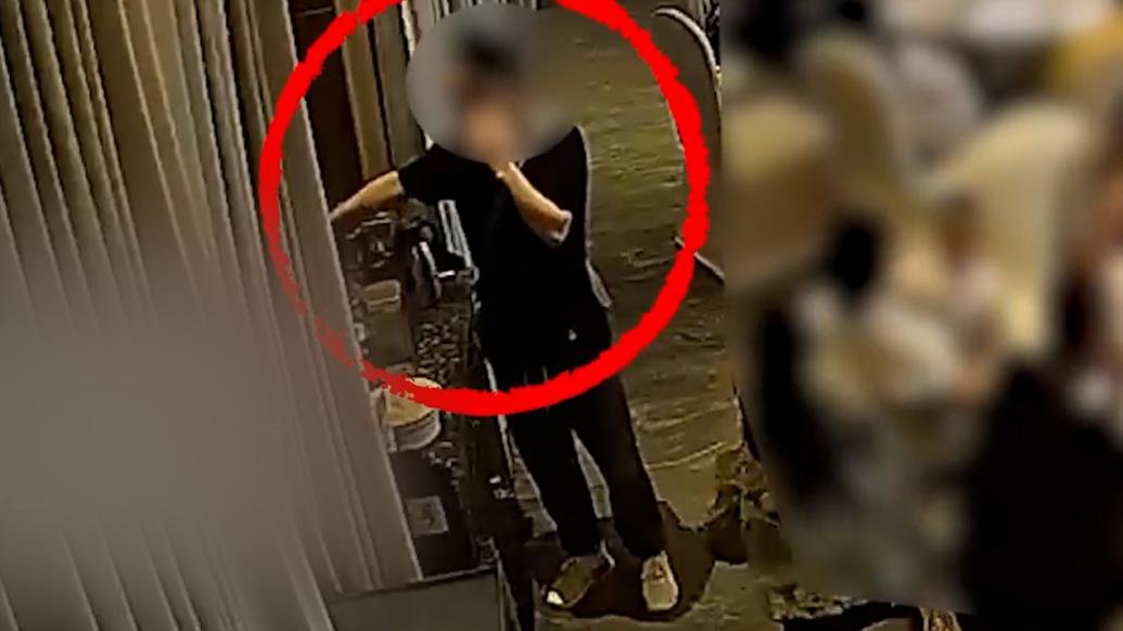 男子蹭吃蹭喝婚宴盗喜酒被抓获